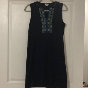 Navy J. Crew dress